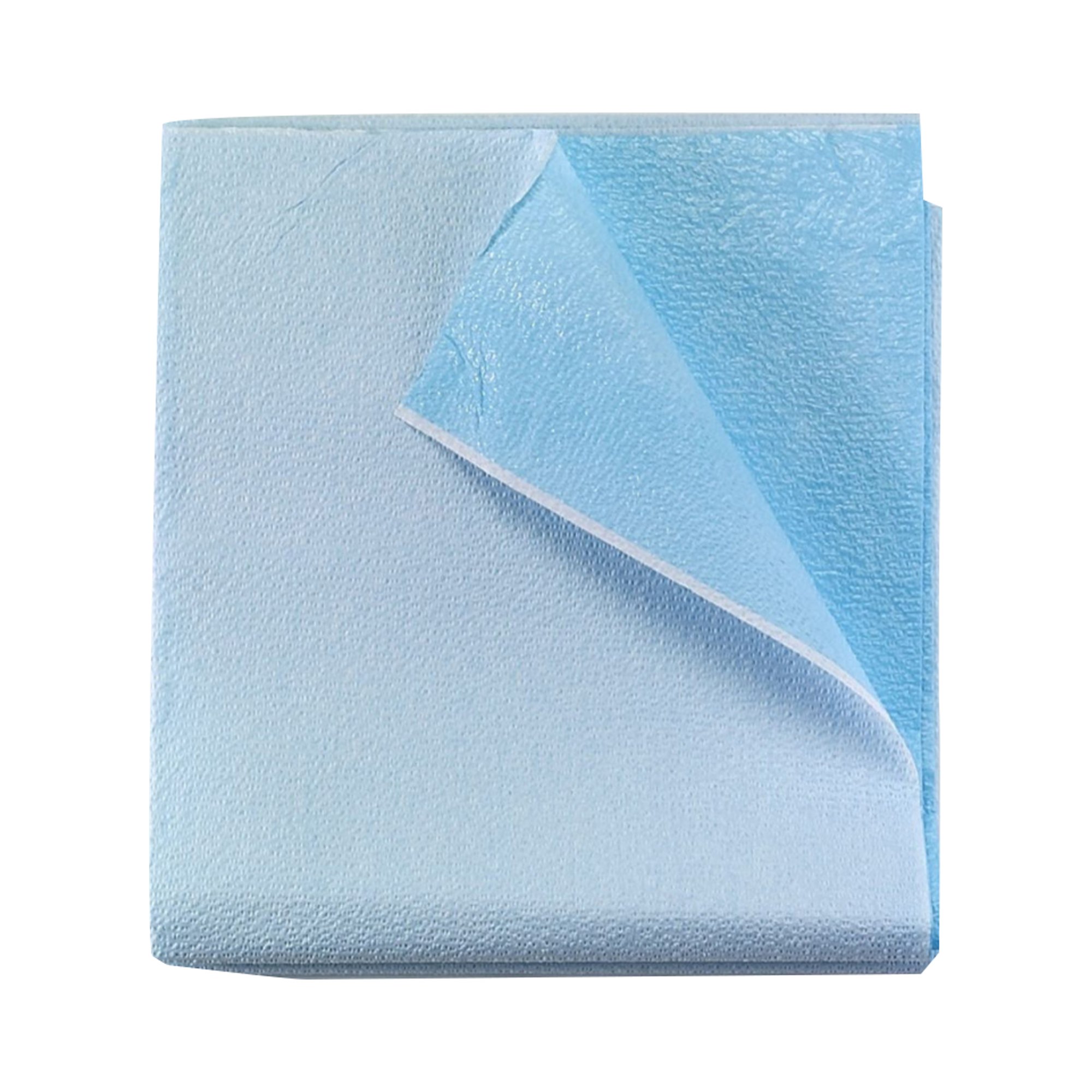 Tidi Everyday Blue Flat Stretcher Sheet, 40 x 60 Inch MK 863085