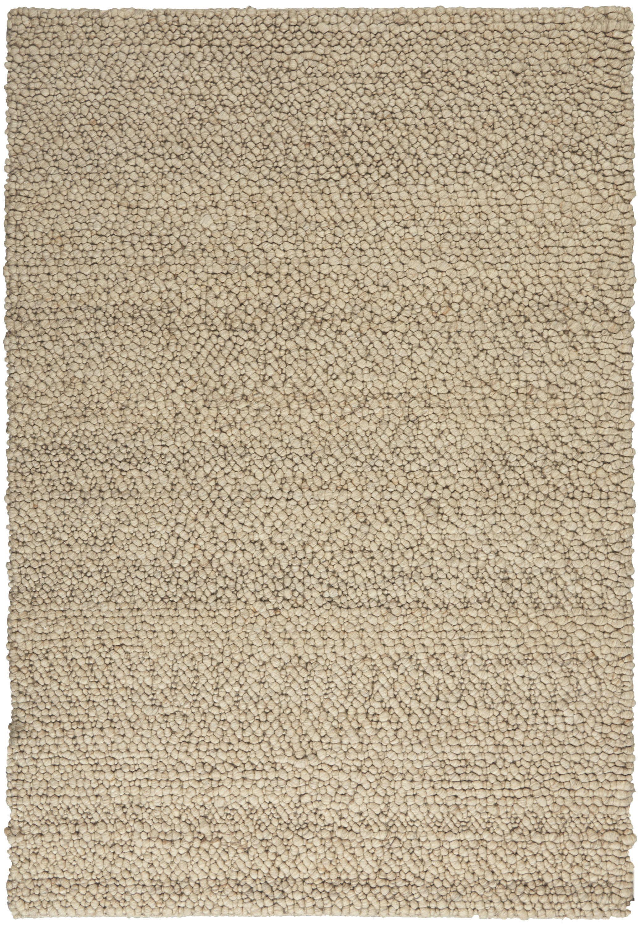 Calvin Klein Riverstone 4' x 6' Mocha Farmhouse Indoor Rug