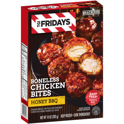 TGI Fridays Honey BBQ Boneless Chicken Bites, 10 oz Box