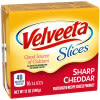 Velveeta Slices Sharp Cheddar Cheese, 16 Ct Pack - My Food And Family