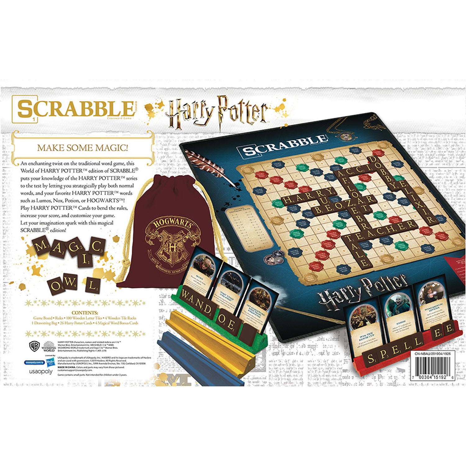 USAopoly SCRABBLE: World of Harry Potter image number null