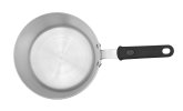 4 ½-quart Wear-Ever® tapered aluminum saucepan with natural finish and silicone handle