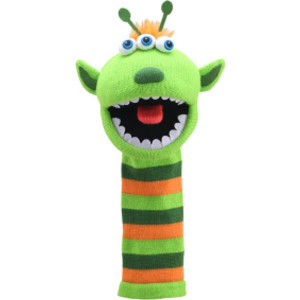 Eco Knitted Puppet: Narg