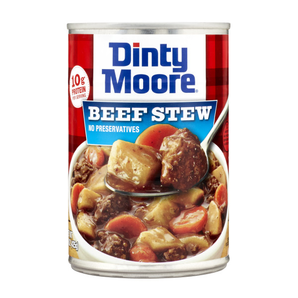 DINTY MOORE(r) Stew, Beef, 12/15 oz . C1CB - Front Center Inner Pack (Hi Res)