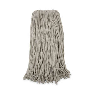 Boardwalk, Premium Cotton Cut-End Wet Mop Head with 1" Headband, 20 oz, White