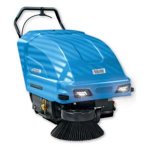 Hillyard, Trident®, SW20T with Trojan AES Battery Package, 25.6", Walk Behind Sweeper
