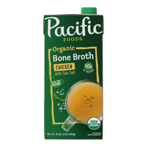 Organic Chicken Bone Broth With Sea Salt