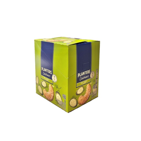 PLANTERS(r) Dill Pickle Cashew, 6-10/2.25oz . C1CB - Front Center Inner Pack (Hi Res)