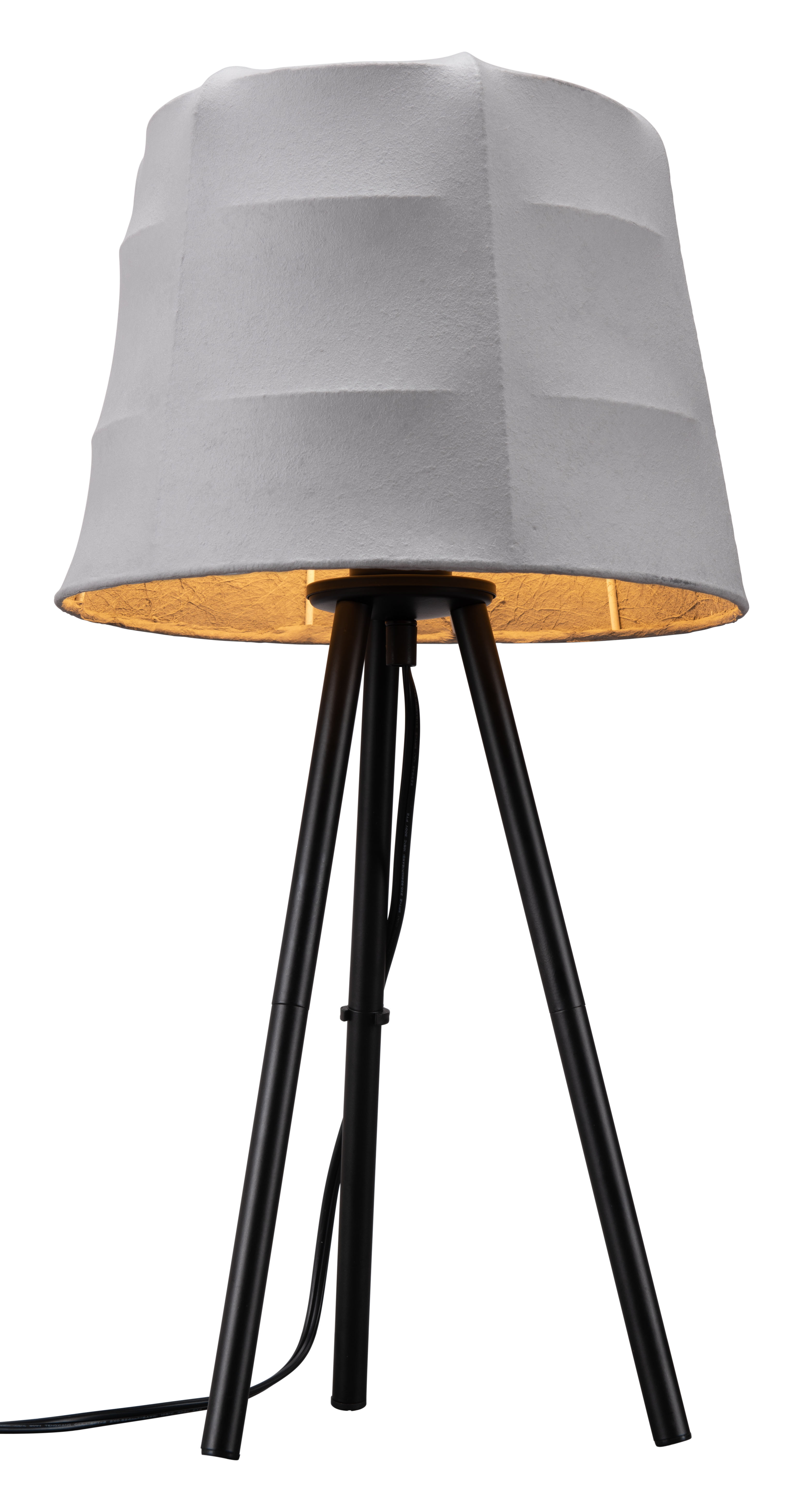Mozzi Table Lamp Gray & Black product image