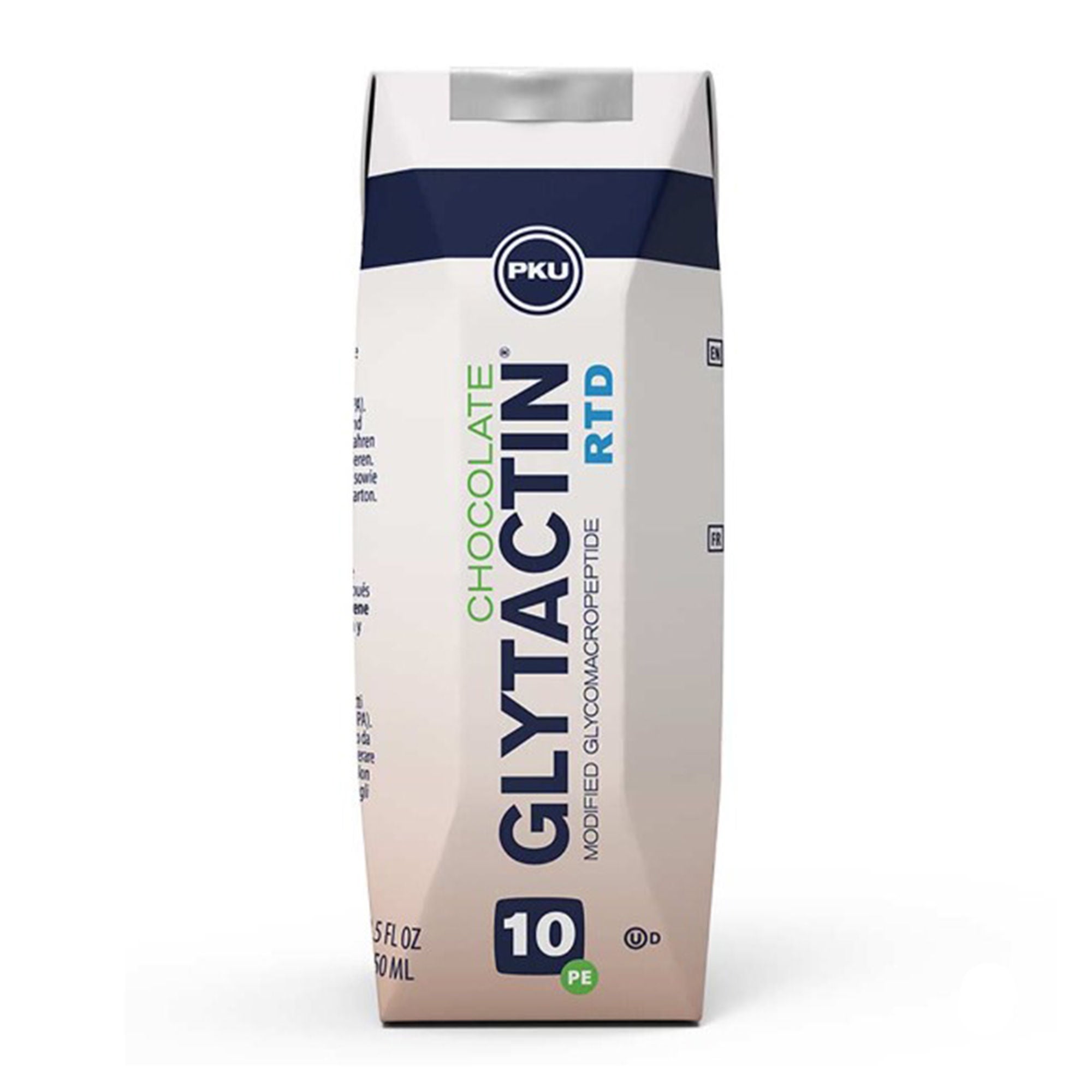 Glytactin® RTD 10 Chocolate Low Phenylalanine GMP-based Medical Food, 8.5-oz.