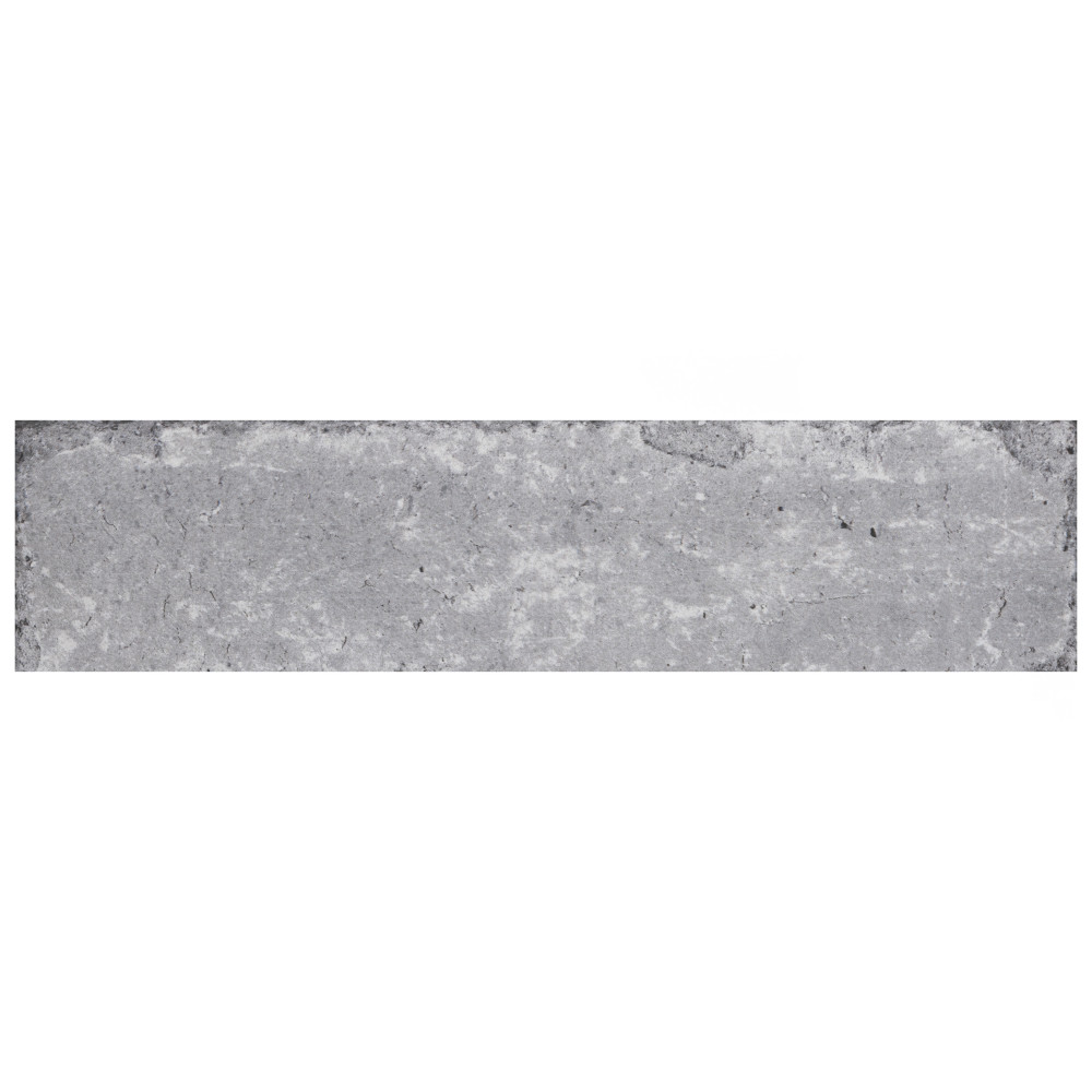 Brickyard White 3 in. x 11-3/4 in. Porcelain Floor and Wall Tile
