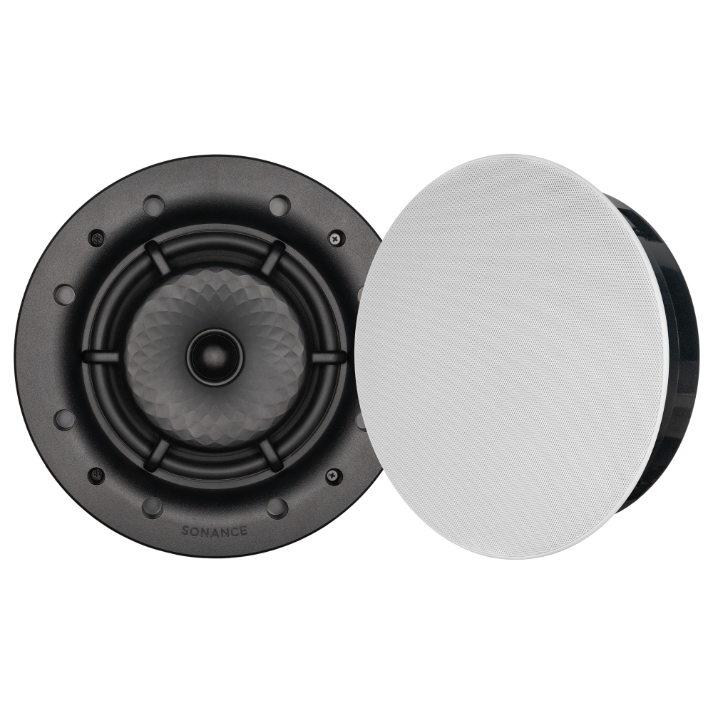 VXXT8R OUTDOOR EXTREME 8" ROUND IN-CEILING SPEAKER W/ WHITE MICRO TRIM GRILLE (1 PAIR)