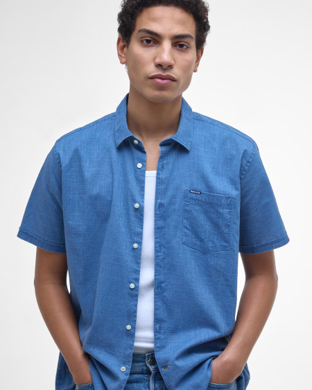 Hemd Pigment Dye Slub Short-Sleeved