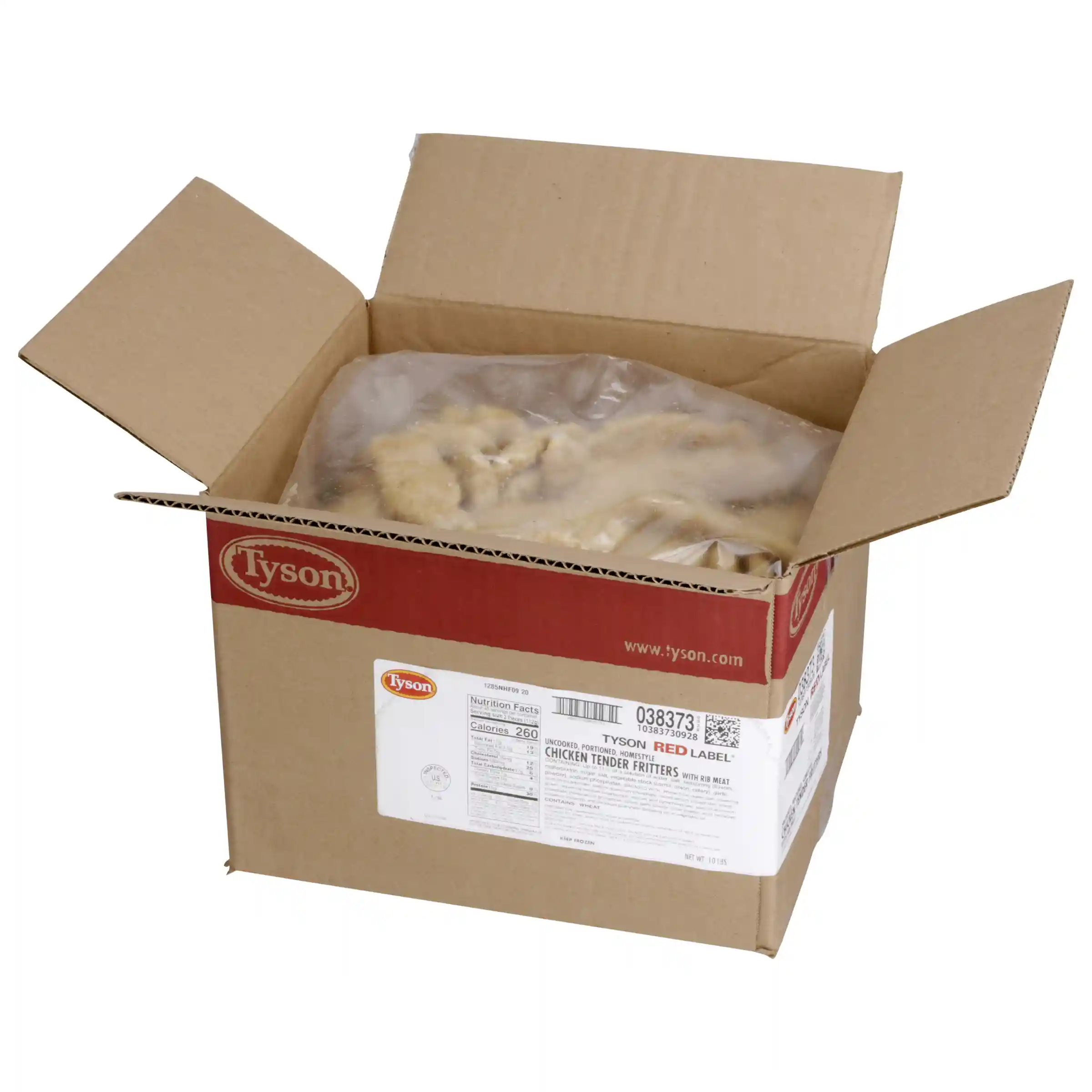 Tyson Red Label® Uncooked Homestyle Select Cut Chicken Tender Fritters _image_4