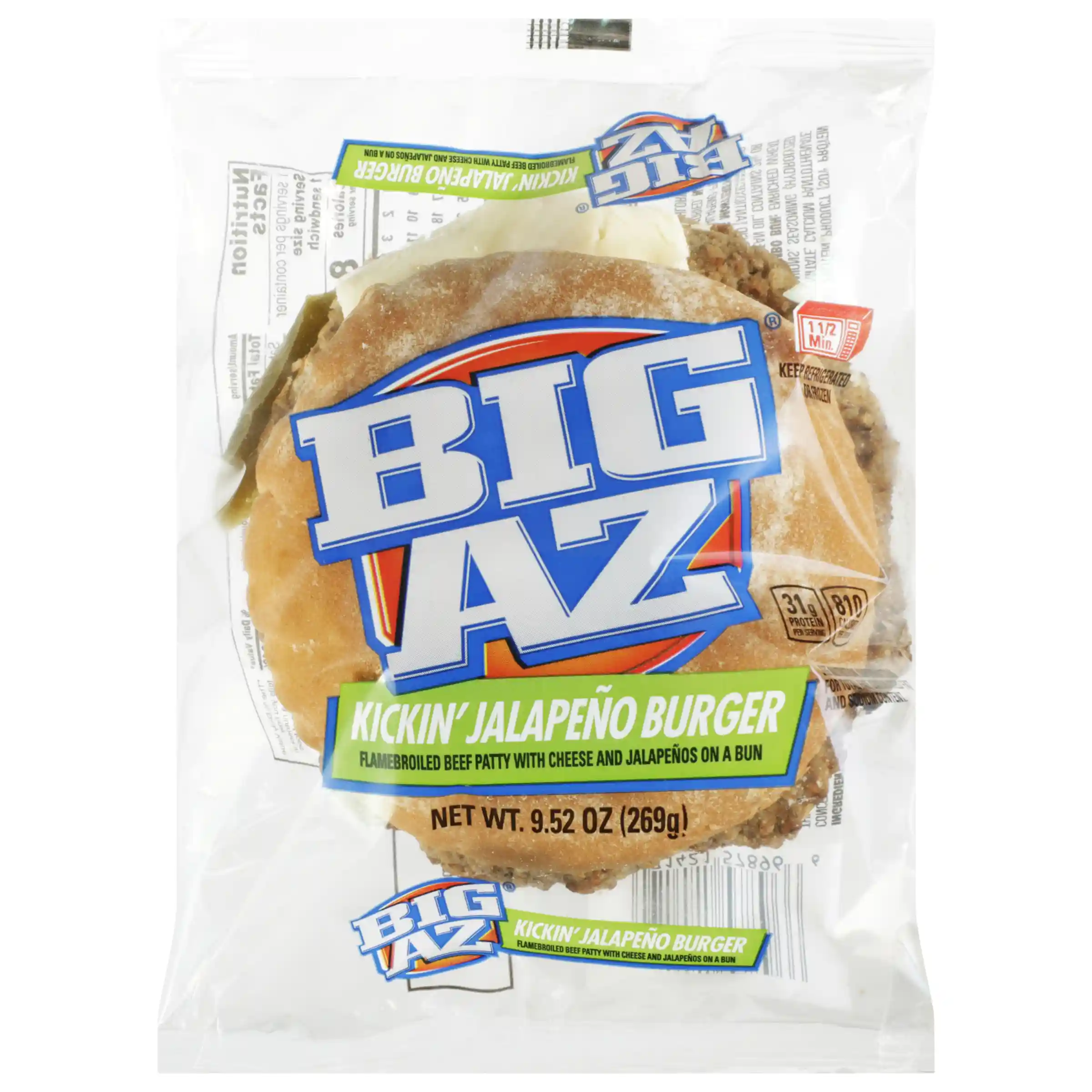 Big AZ® Jalapeno Charbroil Beef Cheeseburger_image_3