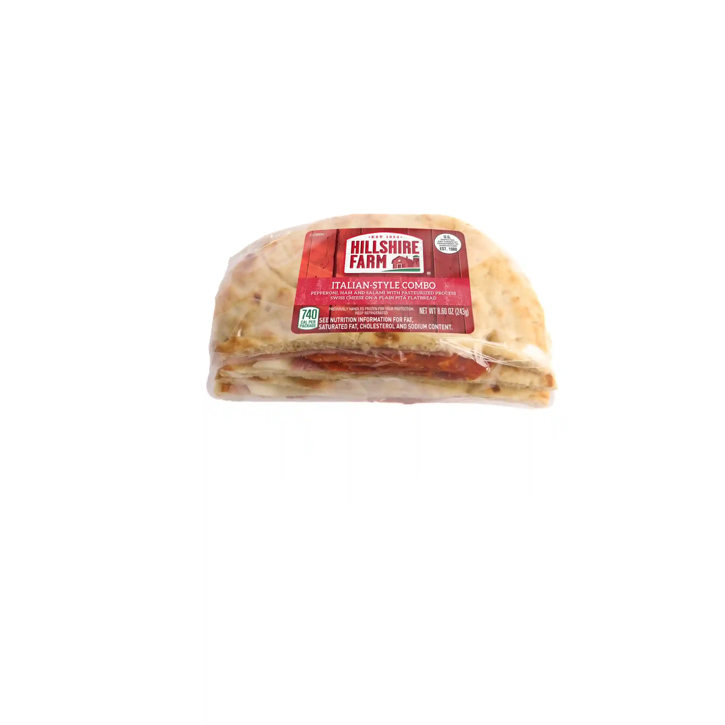 Hillshire Farm® Italian Combo Flatbread Sandwich_image_3