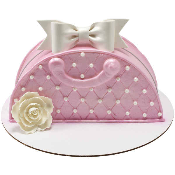 White - Red 3 Free Gum Paste Bows