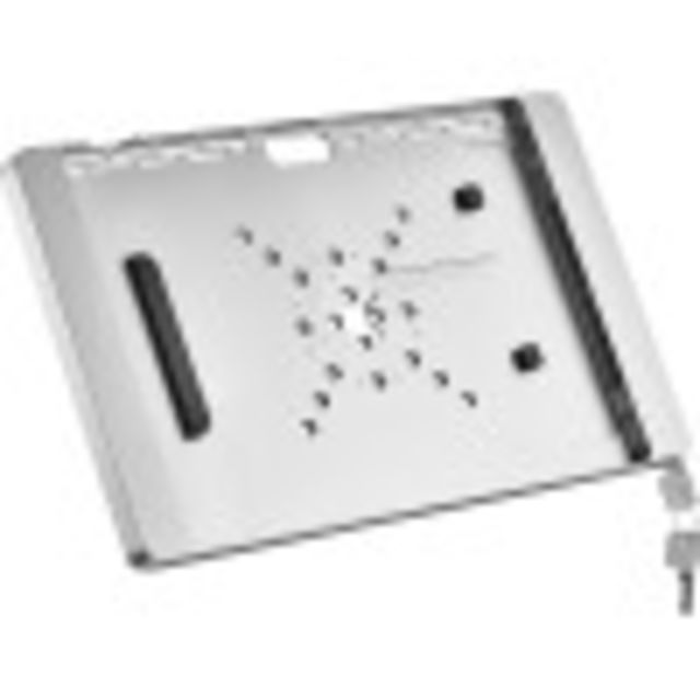 Sturdy, secure locking tablet holder.