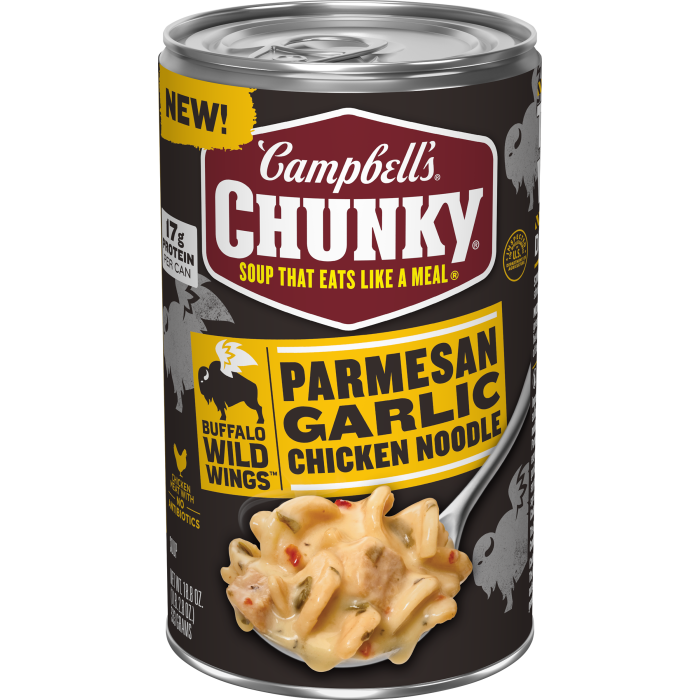 Campbell’s Chunky Parmesan Garlic Chicken Noodle Soup — product image