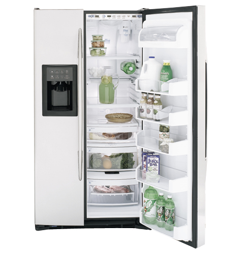 GE Profile Arctica CustomStyle™ 22.6 Cu. Ft. Stainless Side-By-Side Refrigerator