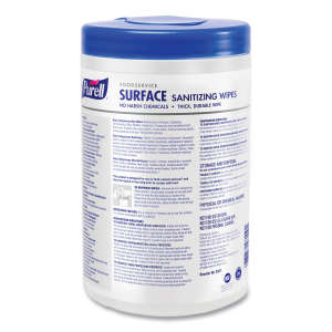 Gojo, PURELL Foodservice Surface Sanitizing Wipes,  110 Wipes/Container