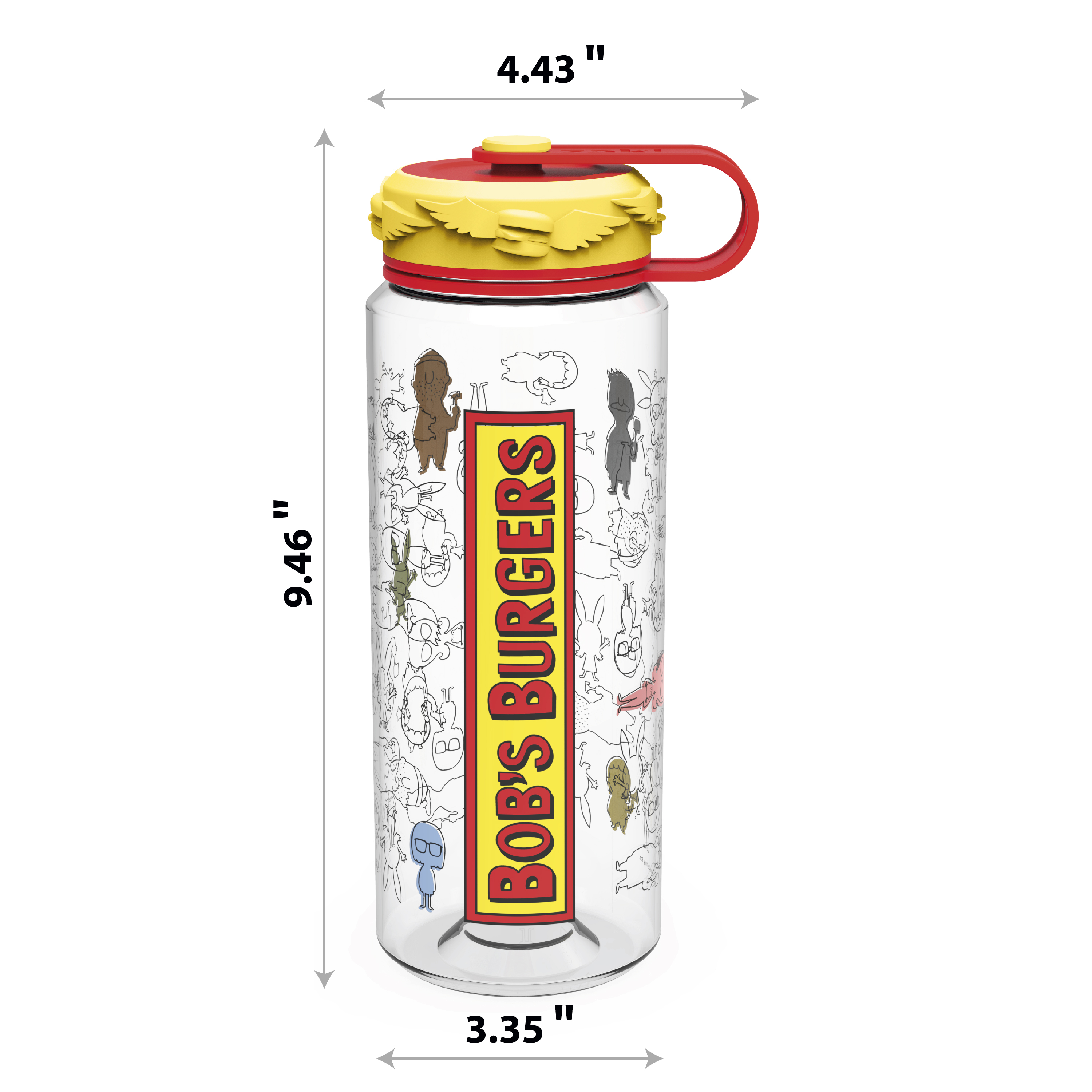 Bobs Burgers 36 ounce Water Bottles, The Belcher Family slideshow image 4 Bobs Burgers 36 ounce Water Bottles, The Belcher Family slideshow image 4