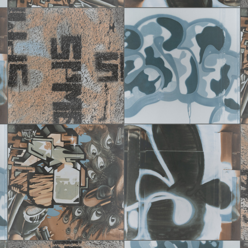 Urban Art Matte 17-5/8 in. x 17-5/8 in. Ceramic Floor and Wall Tile