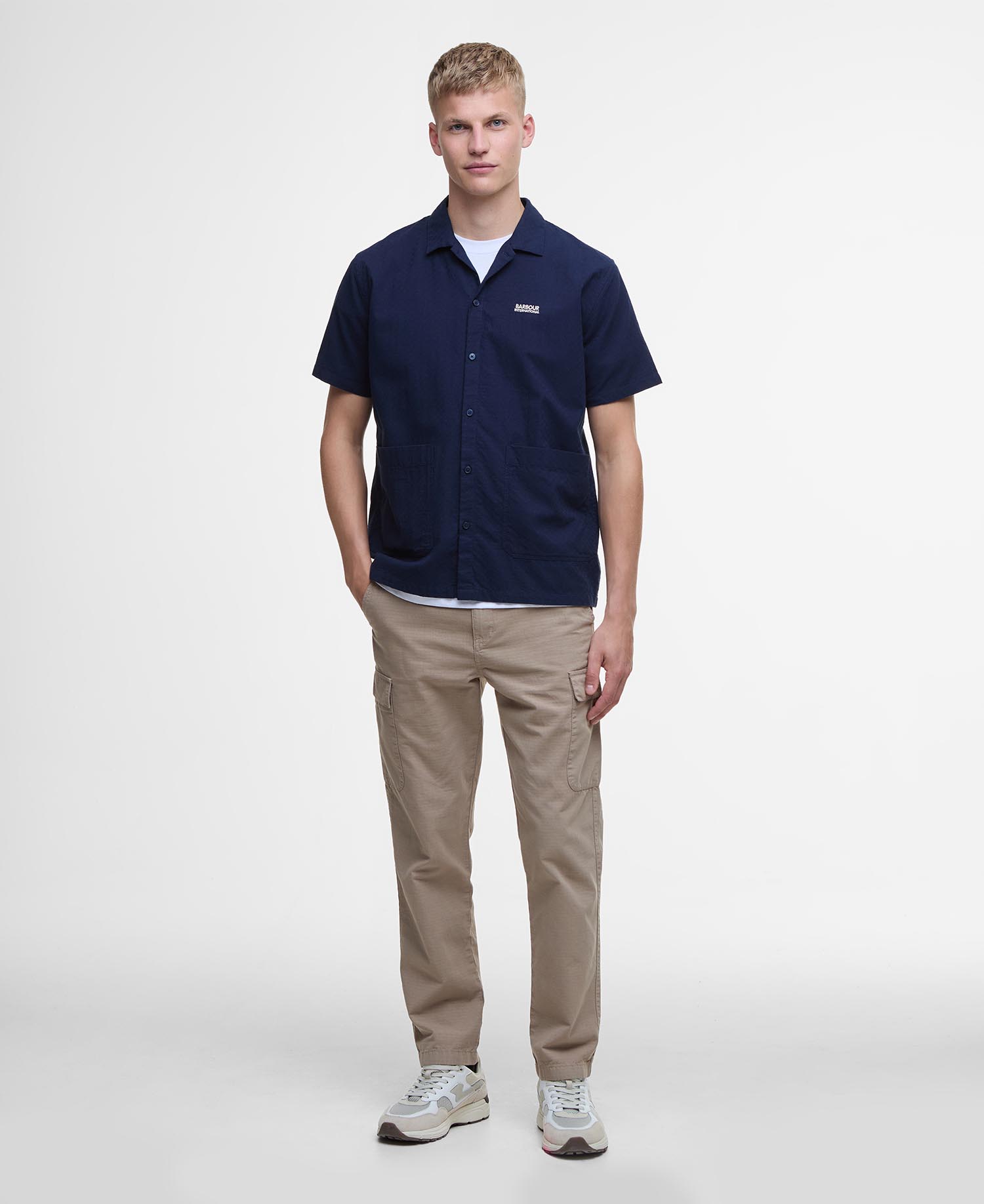 Checkerboard Short-Sleeved Shirt image number 1