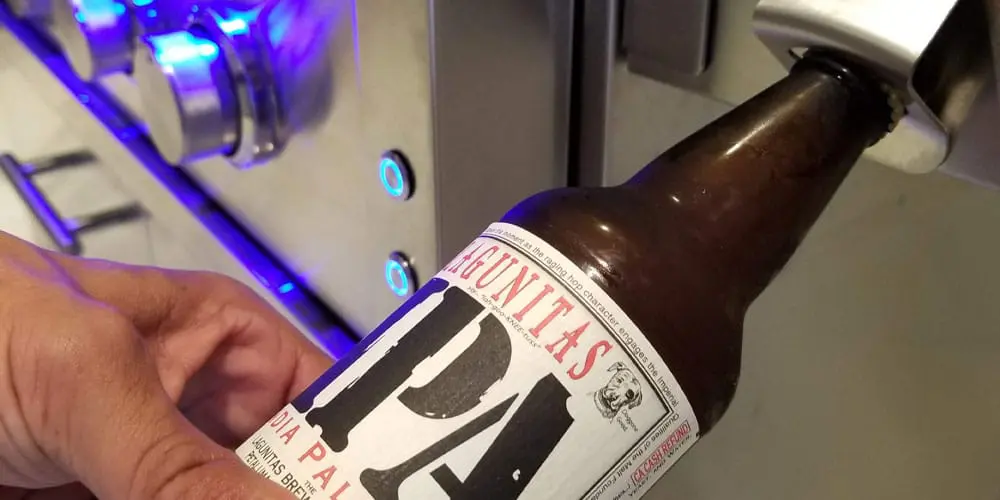 BUILT-IN BOTTLE OPENER