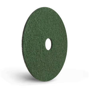 Hillyard, Trident Black Diamond 3000 Round Floor Pad, 11", Green