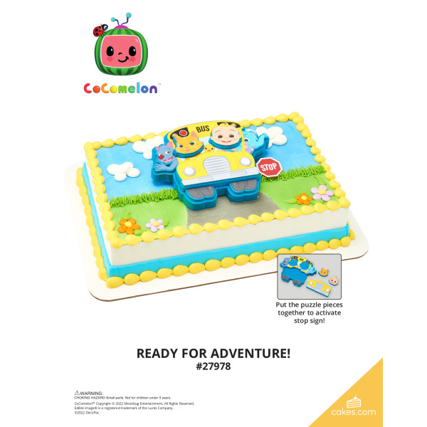 CoComelon™ Ready for Adventure! The Magic of Cakes® Icing Only Page