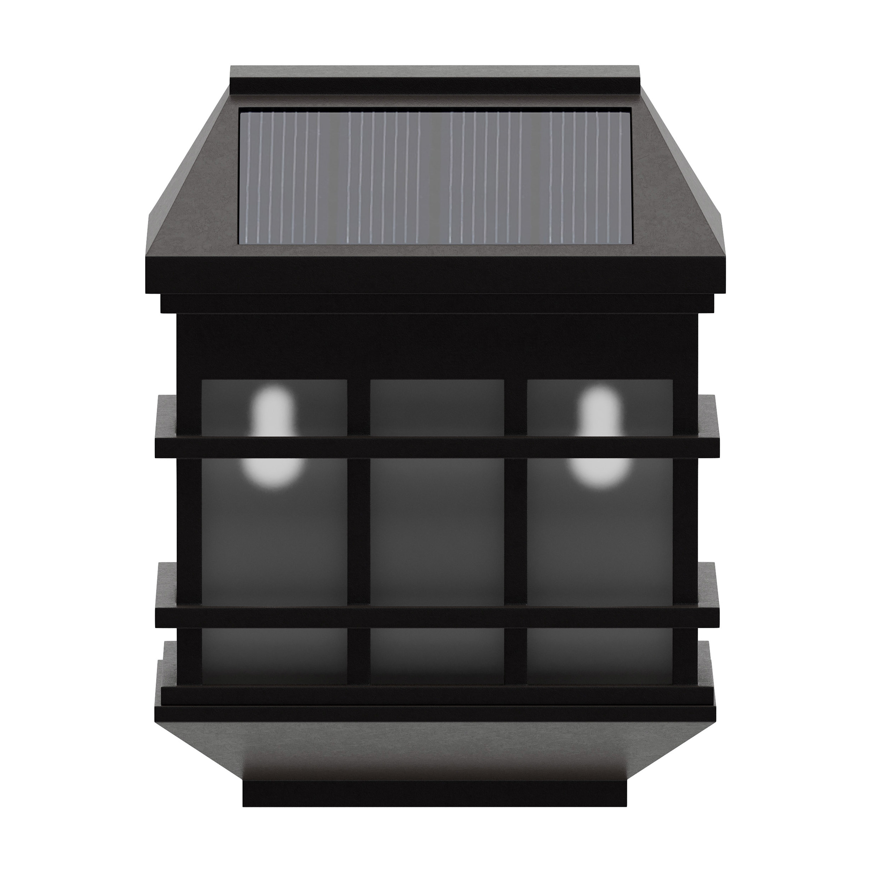 Caan Set of 6 Brown Solar Deck and Fence Lights, Decorative Outdoor Solar Pow... - Picture 17 of 22