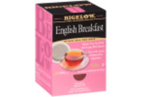English Breakfast Tea Pods - Case of 6 boxes- total of 108 teabags