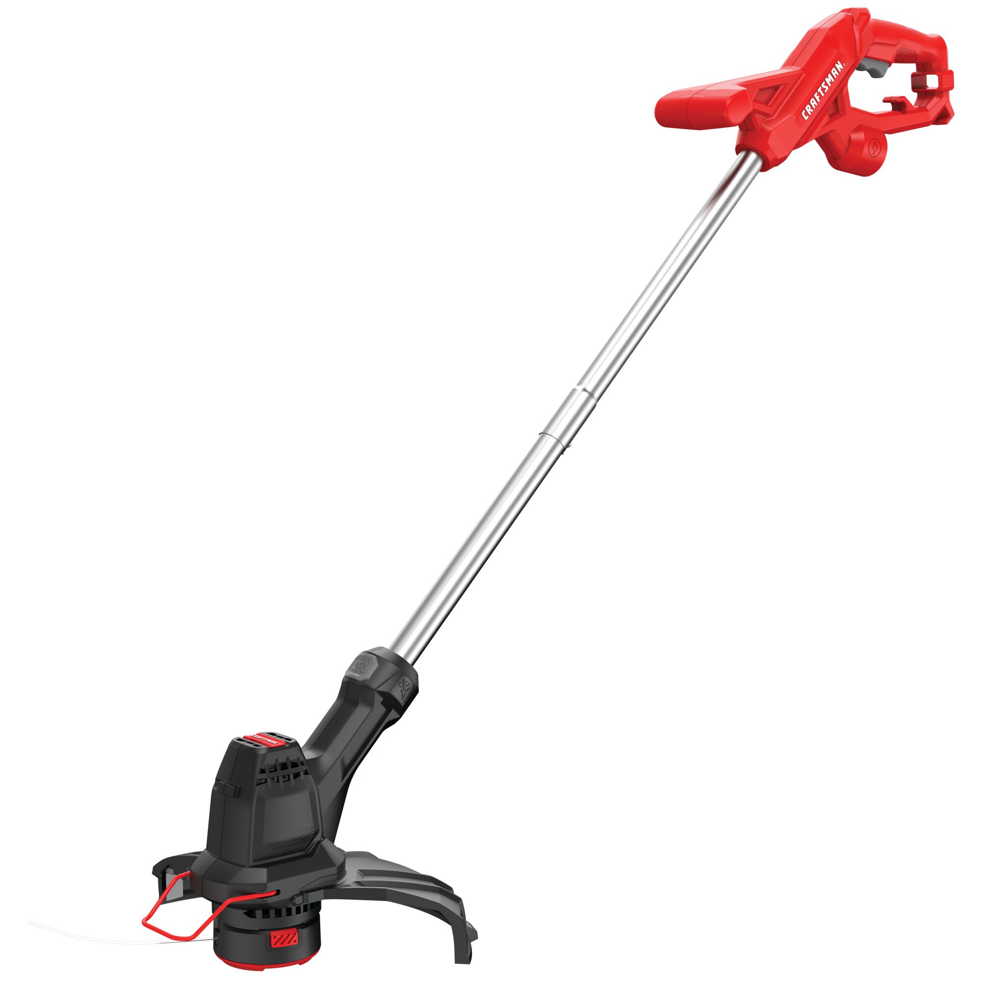 Profile of 3 dot 5 amp 12 inch corded string trimmer cum edger.