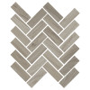Mood Wood Grey 12×15 Herringbone Mosaic rectified