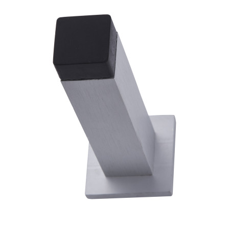 Door Stop Wall Mounted Square 85mm Projection