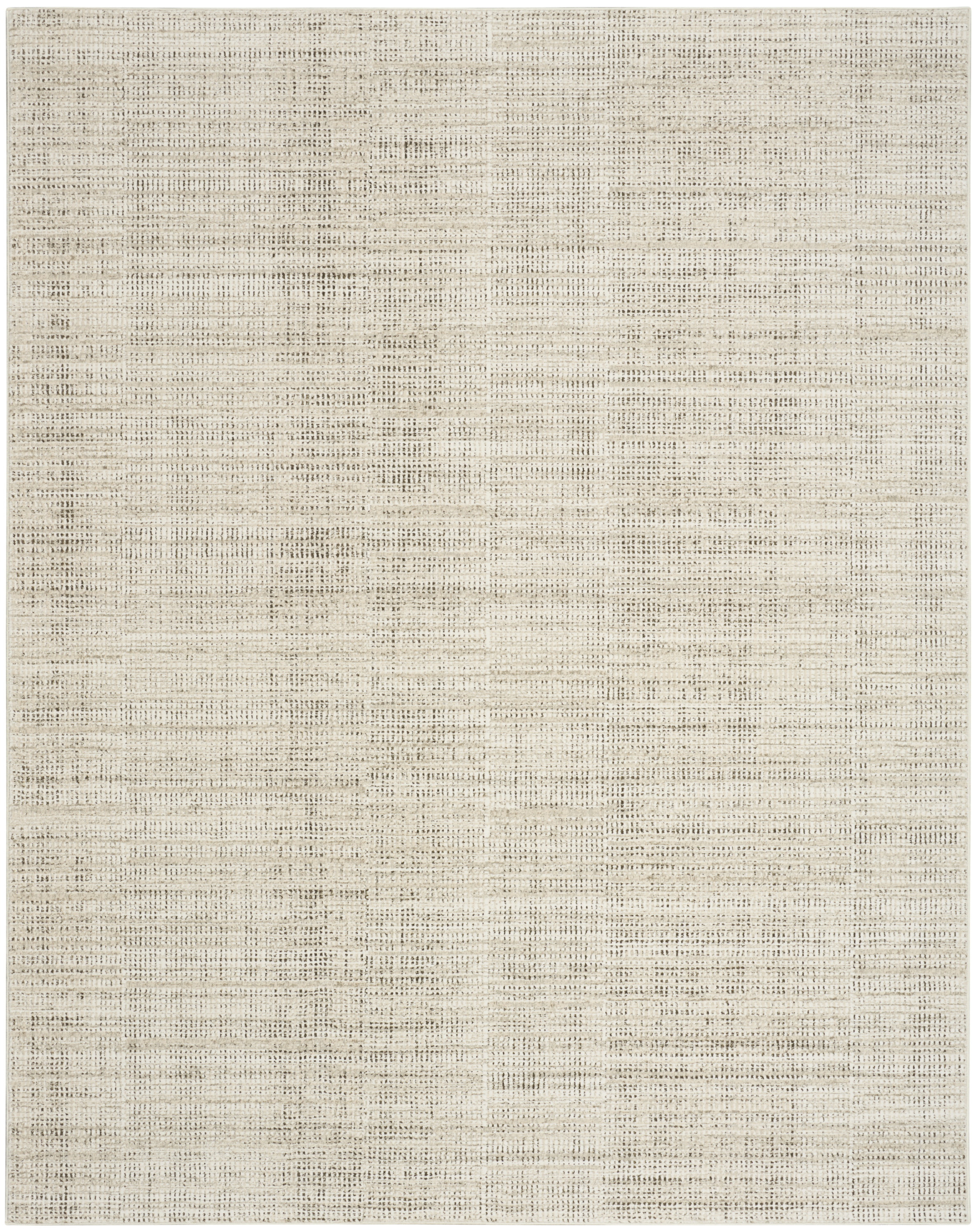Nourison Soft Structure 7'10" x 9'10" Beige Modern Indoor Rug
