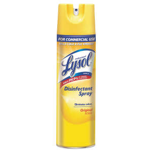 REC04650, Reckitt Benckiser, Lysol Disinfectant Spray Original Scent,  19 oz Aerosol Can