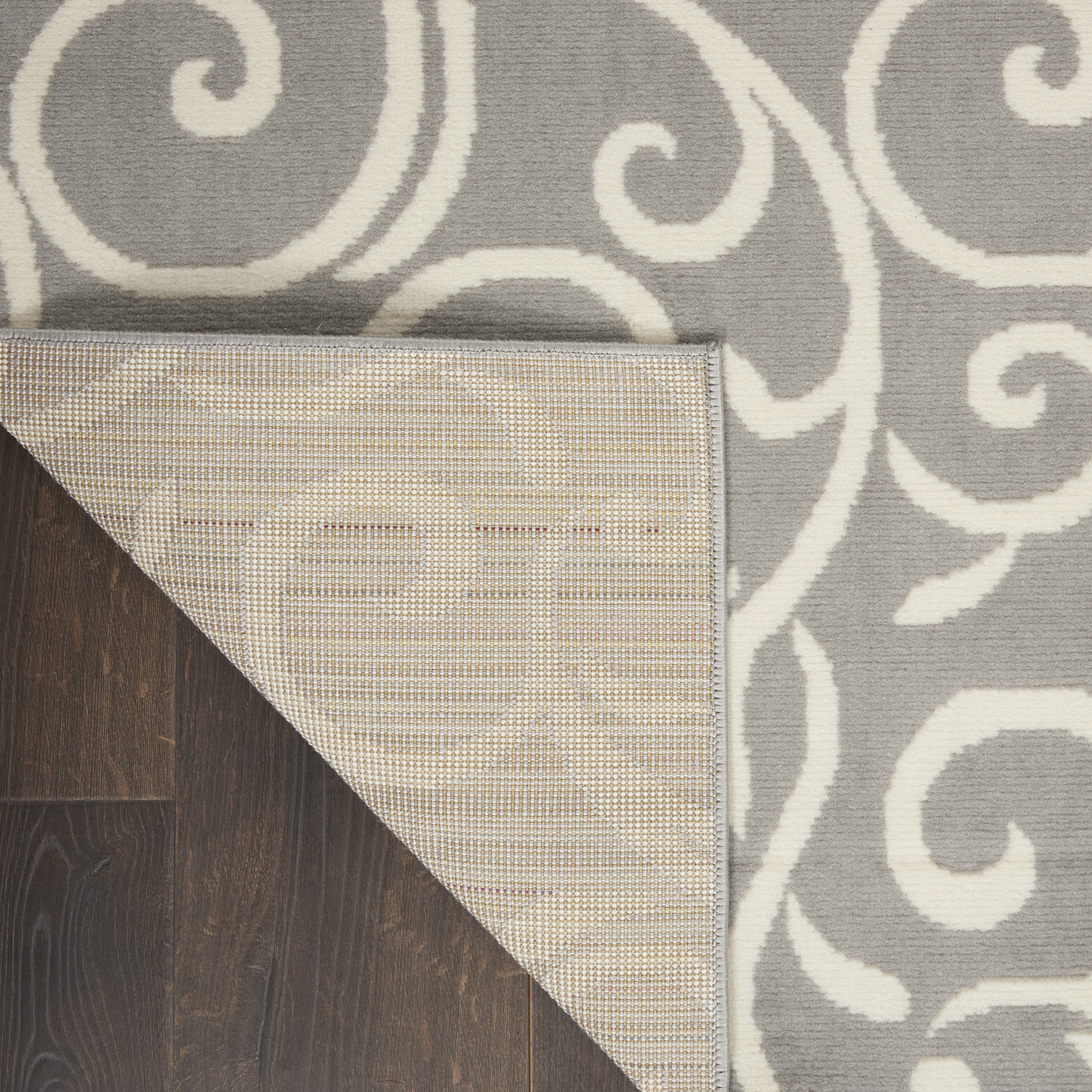 Nourison Grafix 5'3" x 7'3" Grey Contemporary Indoor Rug