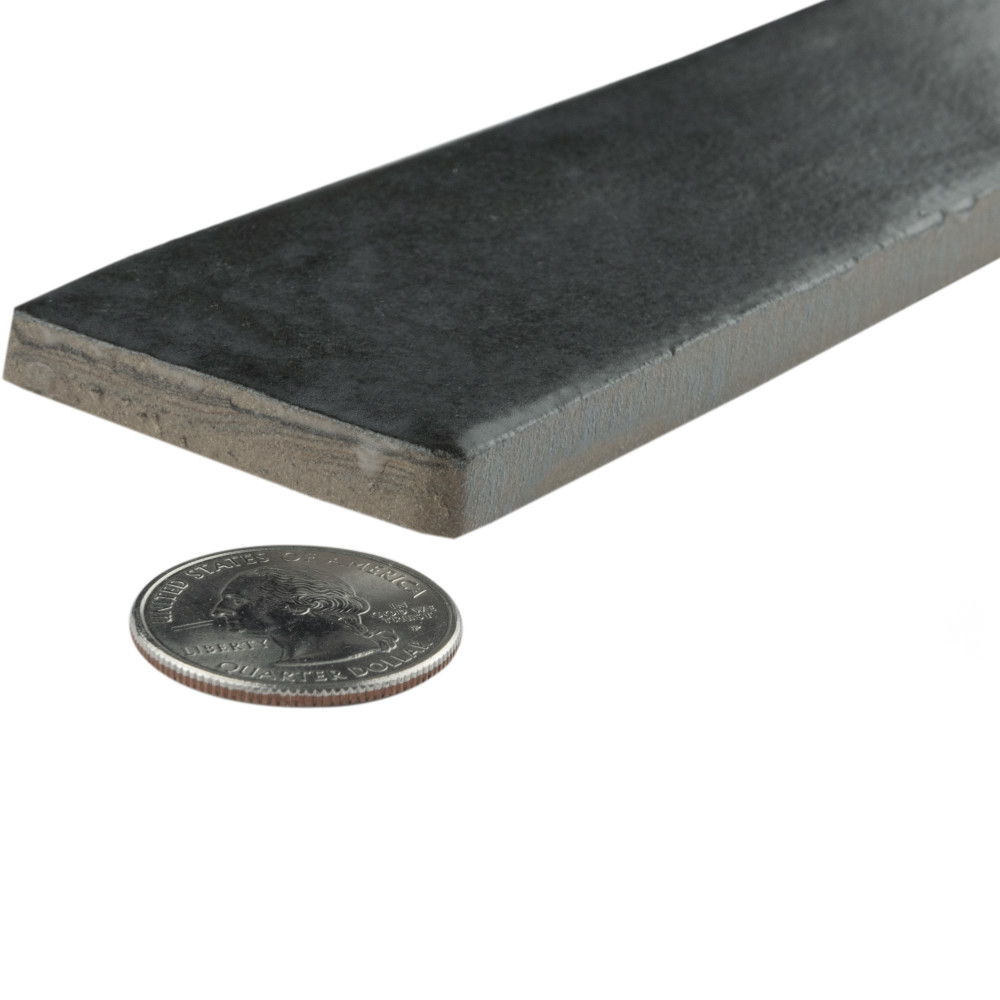 Phoenix Charcoal 1-7/8 in. x 17-3/4 in. Porcelain Floor and Wall Tile