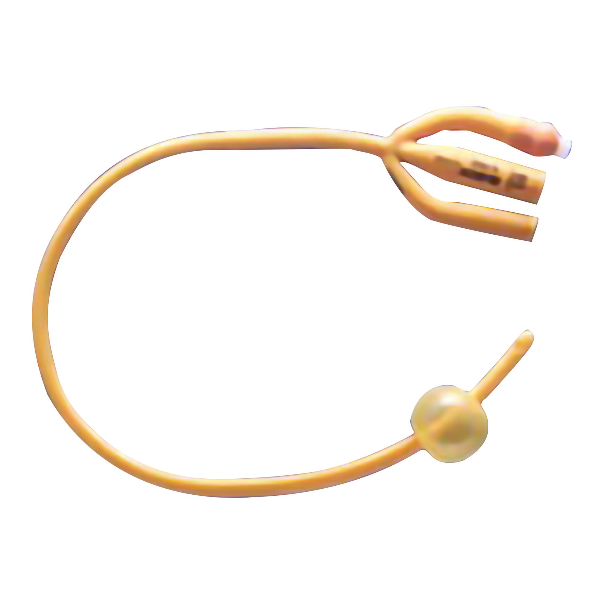 Rüsch® Gold® Foley Catheter, 20 Fr., 30 cc, Three Way