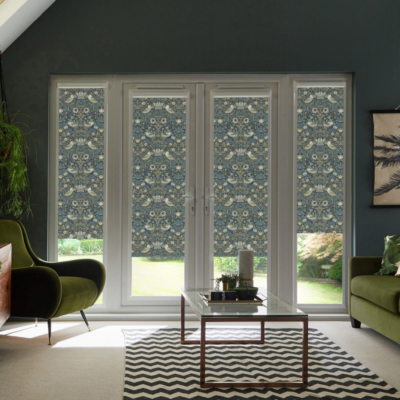 Strawberry Thief Blackout Dusk Roller Blind