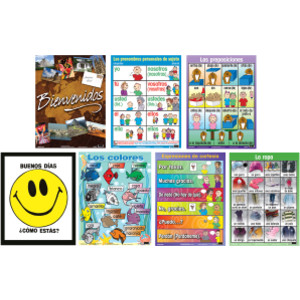 Spanish Essential Classroom Posters Set II