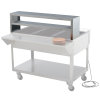 32-inch Servewell® stainless steel double-deck overshelf