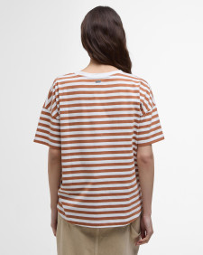 Adria Striped T-Shirt Bran Stripe