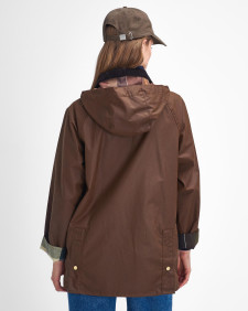 Highclere Waxed Jacket Bark-Muted