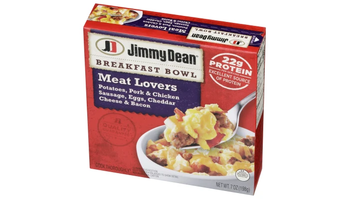 Jimmy Dean Breakfast Bowl Meat Lovers, Frozen, 7 oz Bowl_image_1