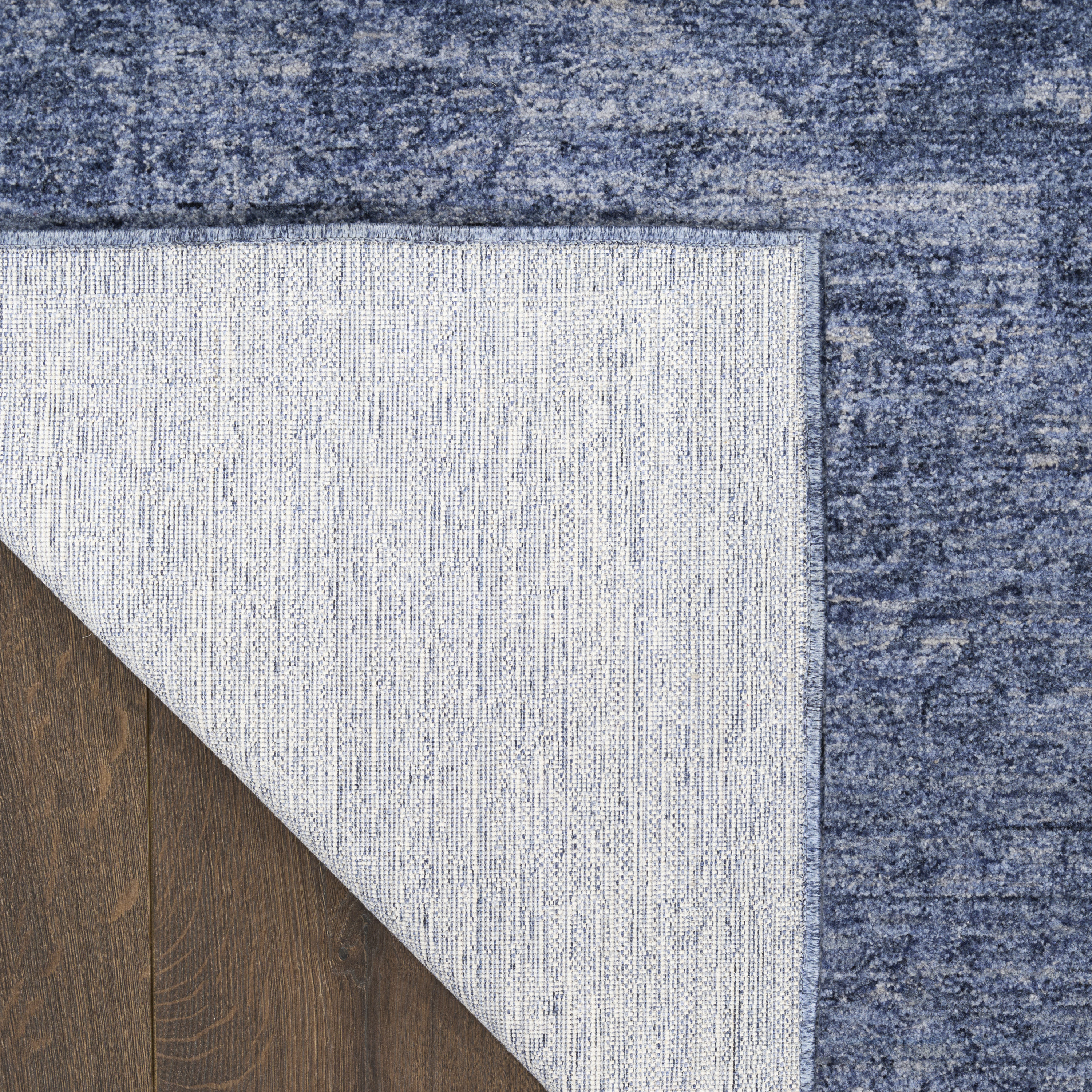 DKNY Pure Shades 4' x 6' Blue Vintage Indoor Rug