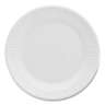 Dart, Concorde Foam Plate, 6" dia, White