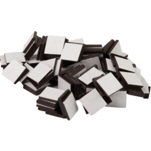 Adhesive Magnetic Squares, 1/2" sq, Pack of 100